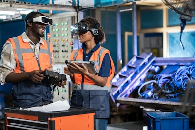 Manufacturers are using AR and VR technology for training, maintenance, and quality control.