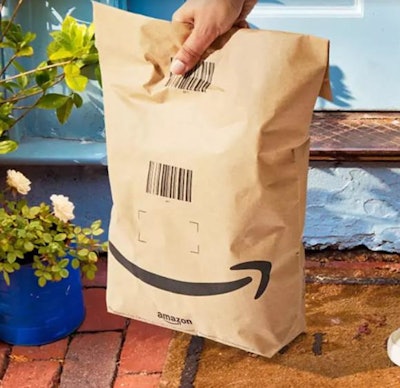 Amazon's three packaging options in Europe are curbside recyclable across the brand's European markets.