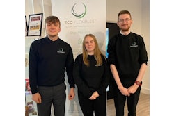 Eco Flexibles young recruits (from left) Thomas Butler, Lily McQueen and Joshua Hutchings.