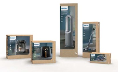 Versuni is switching to 100% recycled paper for its top performing Philips home appliances.