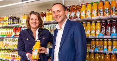 The plant-based plastic used for Albert Heijn's new juice bottles features a reported 10 times better oxygen barrier than PET.