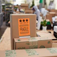 Beyond robust packaging to withstand the D2C supply chain, custom branding was a bonus, as all products are packaged in boxes designed with the House Plant Shop logo, taped with paper-based branded tape, and more.