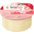 The mono-material solution provides high barriers against oxygen and water vapor, keeping the product fresh on the supermarket shelf. It also protects the cheese with high puncture resistance.