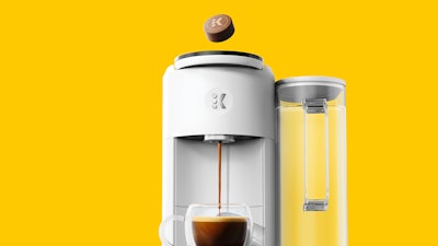 A corresponding brewing device, called the Keurig Alta brewer, is required to brew these specialty K-Rounds.