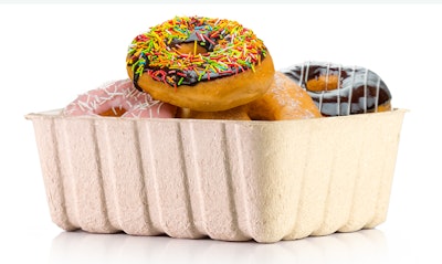 Donuts Paddy Straw Tray