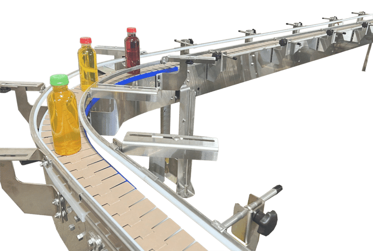 สายพานลำเลียงสแตนเลสจาก: Dorner Mfg. Corp.