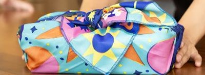 Over 6 million plastic bottles have been repurposed for use in LUSH's Knot Wraps.