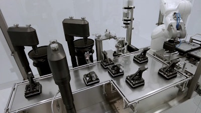 Robotic Vial Filling Machine With Planar Motor Technology Of Steriline