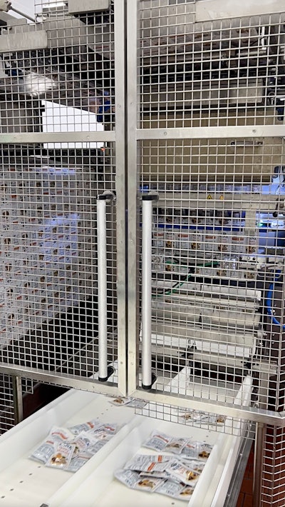 The sachets are produced in a range of sizes, including a 1.5-in. pouch, a narrow pouch, and a 3-in. wide pouch in an array of flexible packaging substrates.