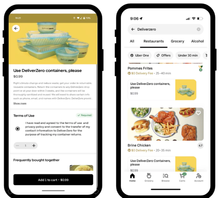 Uber Packaging Rethink Takeout: Expanding Reusable Packaging on Uber Eats | Packaging ...
