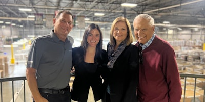 Mark Schlossman, VP of Sales and Marketing & 3rd Generation, Samara Ronkowitz, Director of Sales and Marketing & 4th Generation, Lisa Hirsh, CEO and President & 3rd Generation, and Charlie Hirsh, Chairman of the Board & 2nd Generation