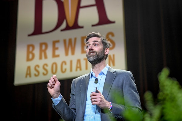 Bart Watson, Chief Economist for the Brewers Association, gave his annual report on the state of the craft brewer industry.