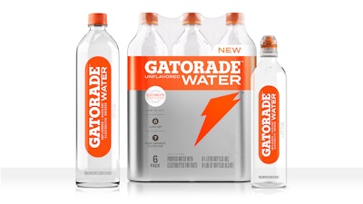 Gatorade Water was introduced in February and is available in two sizes—1L and 700 mL with sports cap—both online and in stores nationwide.