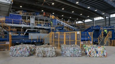 Republic’s new Las Vegas Polymer Center opened in December and is expected to produce more than 100 million lb of recycled plastics each year.