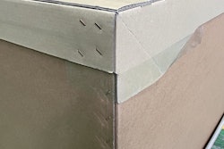 Toyota's new corrugated packaging requires no PP bands for assembly or securing.