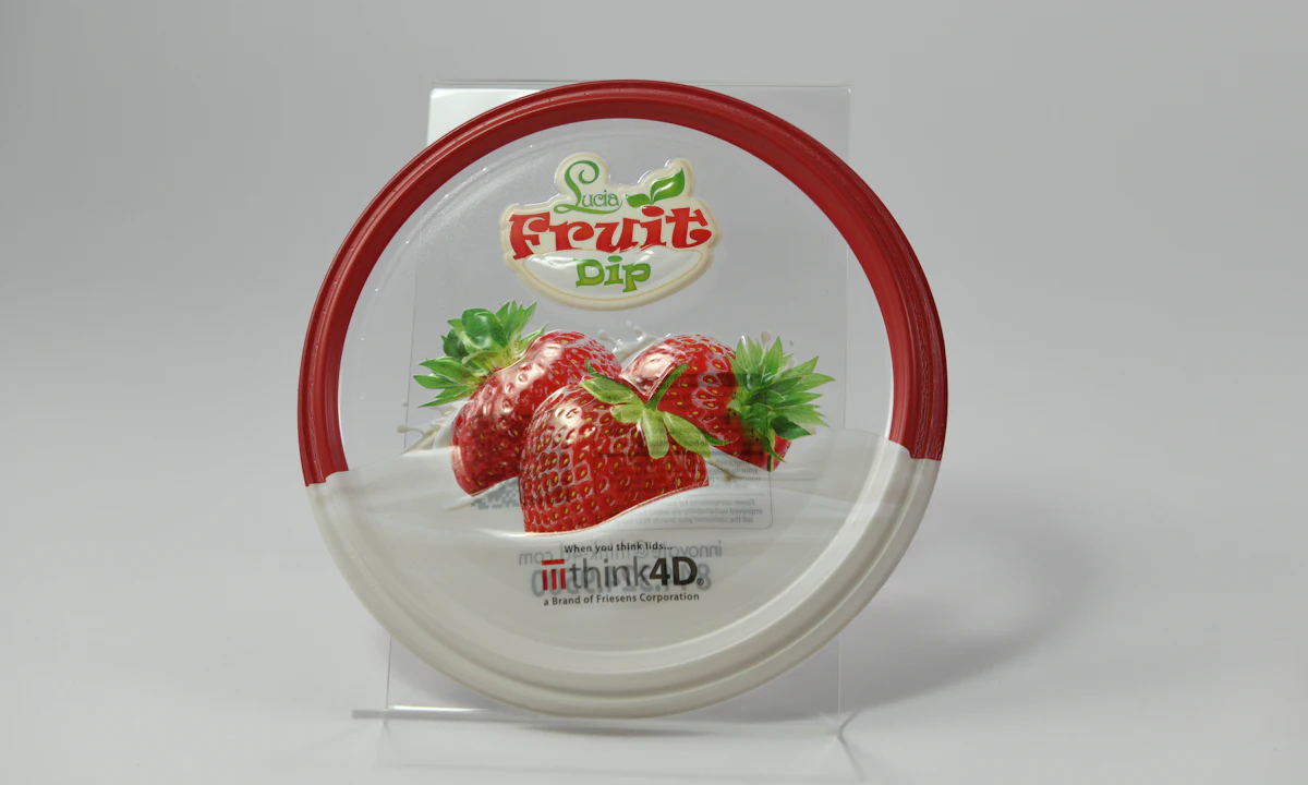 Edge-to-Edge Printable Food Lids From: think4D | Packaging World