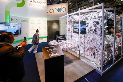 Start-up media waste savings on digital printing equipment from Landa vs. offset.