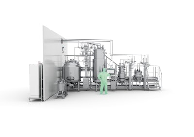 Developed specifically to deliver on the benefits of modularization, the new Pharmatec modular bioprocessing platform (MBP) features a design with all peripheral technology outside the cleanroom.