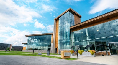 The design of the gift pack was inspired by the modern furniture and contemporary architecture used by Bardstown for its distillery.