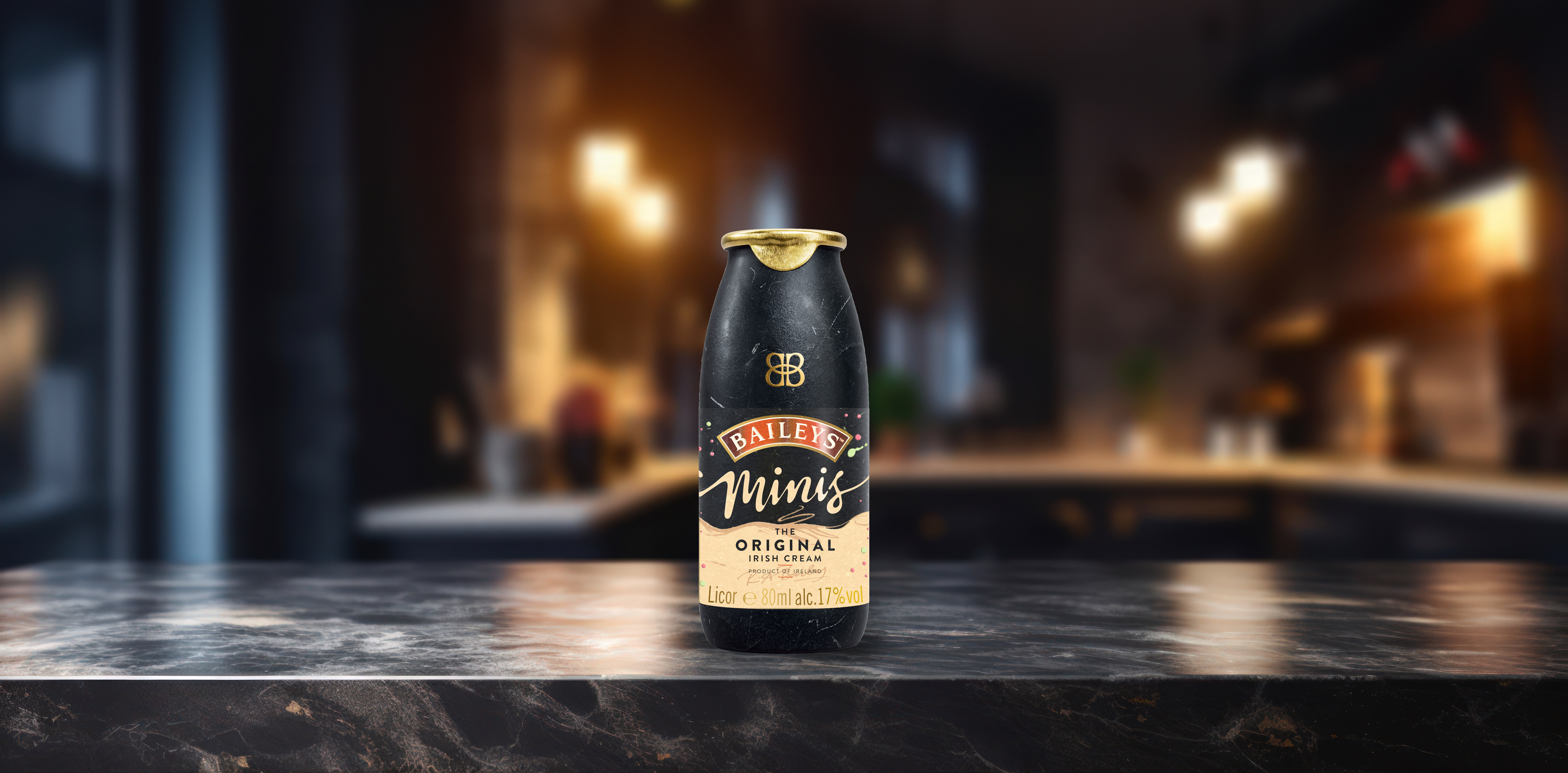Behind the latest paper bottle by Baileys.