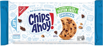 Reversed packaging colors will help to make it immediately obvious which cookies are gluten free, and which are not, by a simple glance at the shelf.