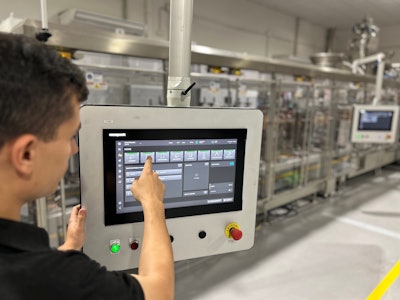 Figure 2: By using clear and consistent graphical elements and options for viewing operations and configuring machine settings, the Emerson Movicon.NExT HMI/SCADA platform delivers a high-performance user interface experience.