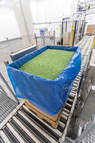 Foodhills frozen peas Sweden