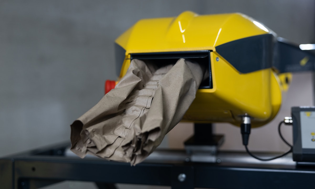 Papier Sprick The PaperJet™ is the Fastest Paper Cushioning System Yet Packaging World
