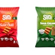 A new snack bag for PepsiCo Europe’s Walkers Sunbites chip brand in the U.K. and Ireland is made from 50% recycled content from chemical recycling technology.