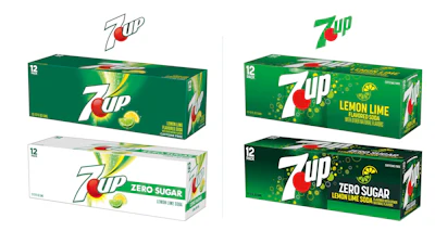 7up Texture First-in-a-decade 7UP Packaging Refresh Aligns Offerings with a Modern ...