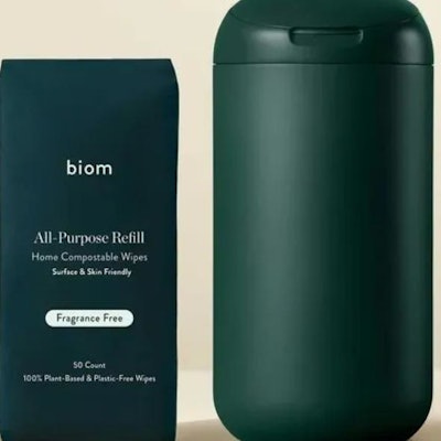 Biom's refillable cleaning wipes are available at about 600 Target stores and online.