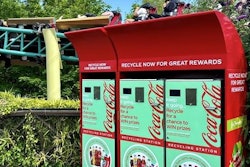 Coca-Cola's reverse vending machines let U.K. theme park visitors recycle for a chance to win VIP experiences at various attractions.