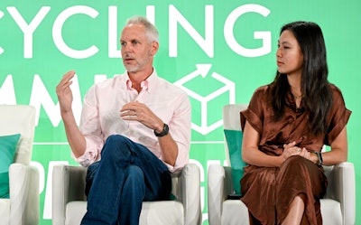 Nicholas Ellis of Amazon joined Glacier’s Rebecca Hu to discuss how Amazon is using AI to gather insights on package design for recycling.