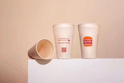 The cups used in Burger King's reusable cup pilot in Finland can be broken down by natural microbes after 200 uses.