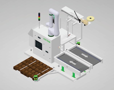 Schneider Packaging Equipment's Collaborative Case Erector-Palletizer