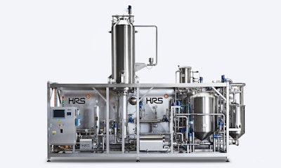 The HRS DSI Series use direct steam injection for rapid pasteurization, making it ideal for the production of certain plant-based drink products.