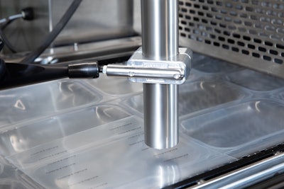 Through various tests, the optimal LEIBINGER ink for marking SÜDPACK's recyclable food films was developed.