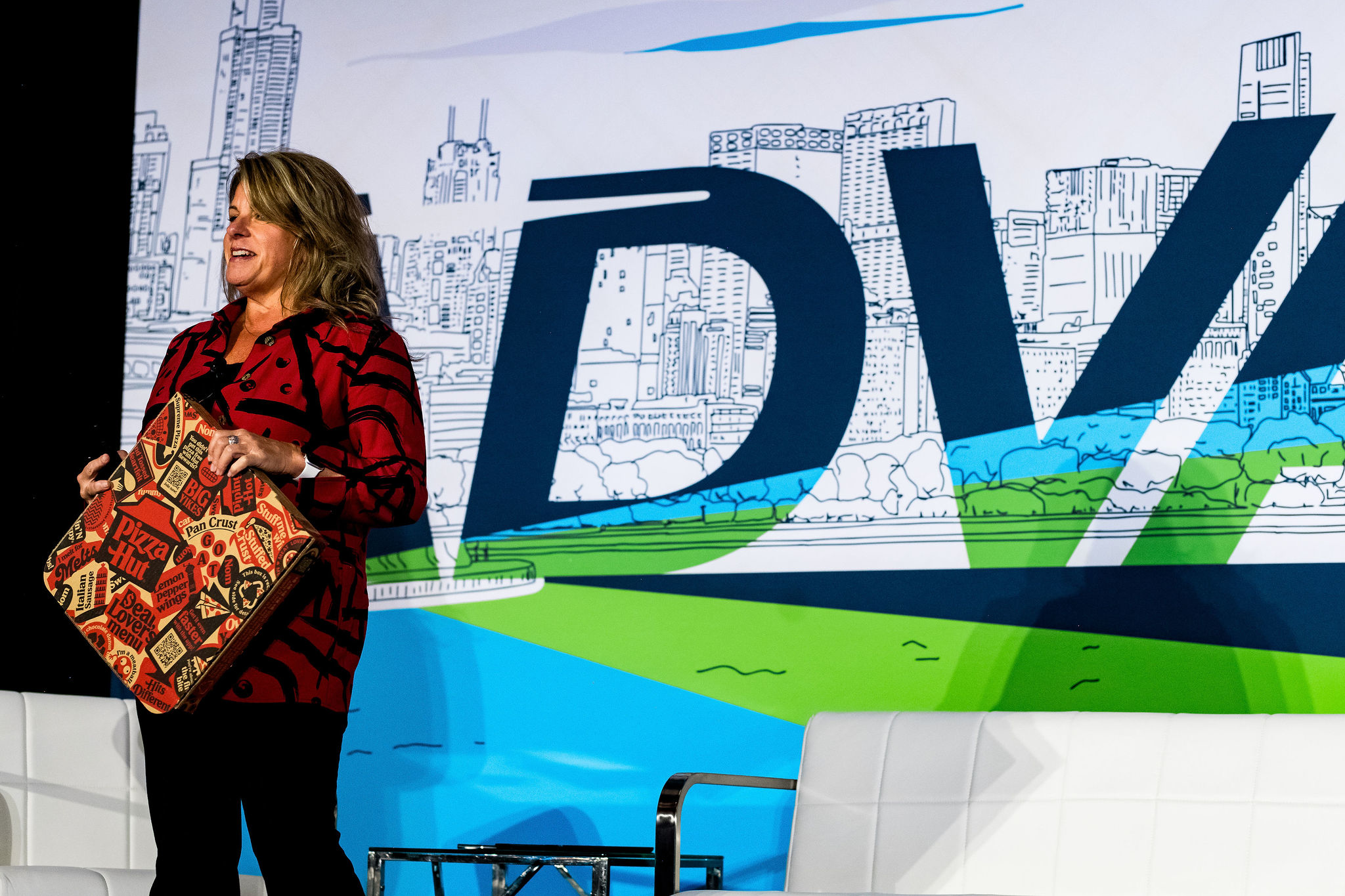 'It's not a myth, we do use it when it's picked up from your curbside,' said Lisa Bowles Smurfit WestRock at SPC Advance of pizza boxes in recycling streams.