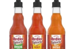 Frank's RedHot's new PET bottle mirrors the shape and details of the original glass bottle while adding usability features.