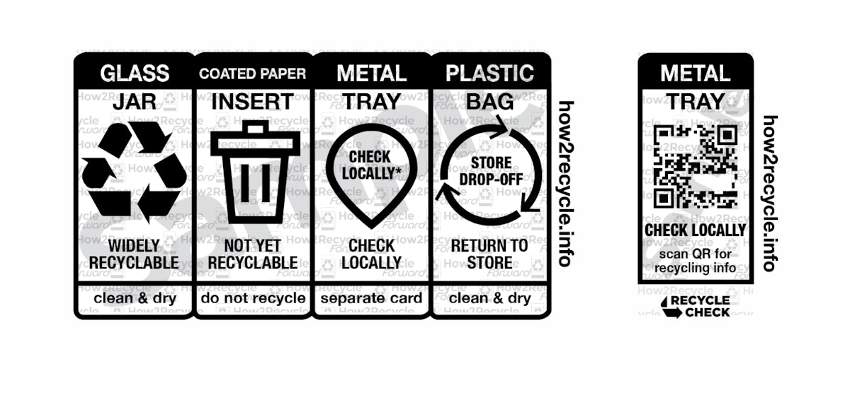 How2Recycle ได้ร่วมมือกับ The Recycling Partnership เพื่อนำเสนอ