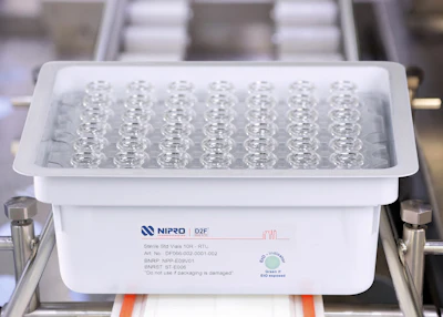 D2F&trade; vials&rsquo; nest & tub design prevents glass-to-glass contact, reducing risks of breakage, cosmetic defects, and particle generation during transportation and handling.