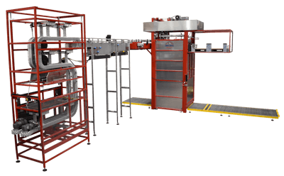 Ska Fabricating's FHA5000 Depalletizer