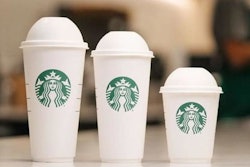 Starbucks is trialing its fiber-based cold cups in the U.K. to ensure the new material can offer the same performance as existing solutions.