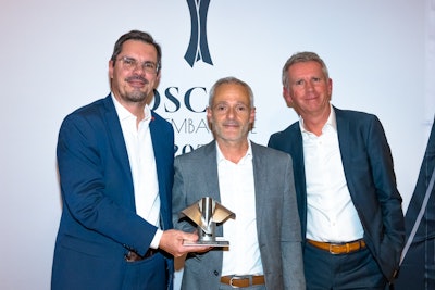 From left: Grégoire Duvot, Managing Director of ILAPAK FRANCE; Dominique De Blasi, Regional Sales Manager of ILAPAK FRANCE; Christophe Moulin, President of Secimep