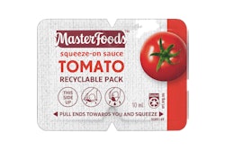 MasterFoods will launch a trial of paper-based squeeze-on packs in November 2024, and they should be available through to April 2025.