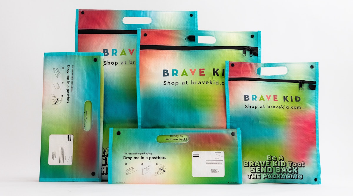 Brave Kid ใช้บรรจุภัณฑ์แบบใช้ซ้ำได้ Movopack