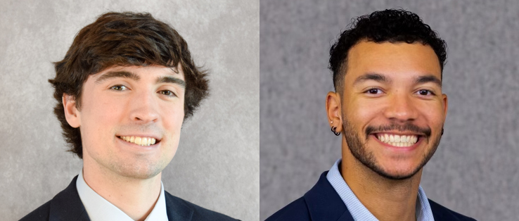 Tim Oeser (left) and Maxwell Williams (right).