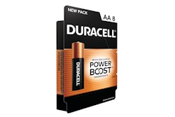 The paper-based blister packs are die-perforated for easy removal from the package.