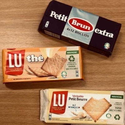 Mondelez aims to reduce plastic use by 63% for specific biscuit lines with its switch to a mono-paper secondary packaging solution.