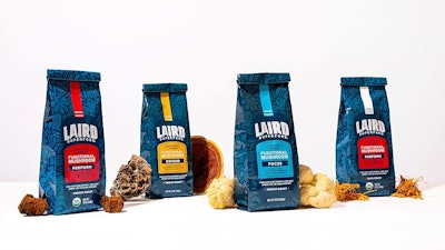 Статус Laird Superfoods как бренда-претендента означает, что согласованность бренда во всех каналах продаж является ключом к дизайну упаковки.